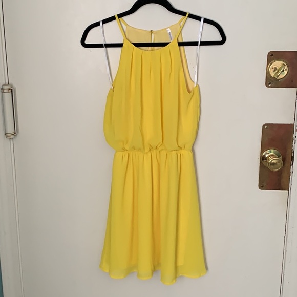 Dresses & Skirts - Yellow Dress - Sleeveless EUC